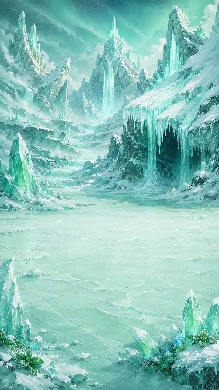ミントの氷河