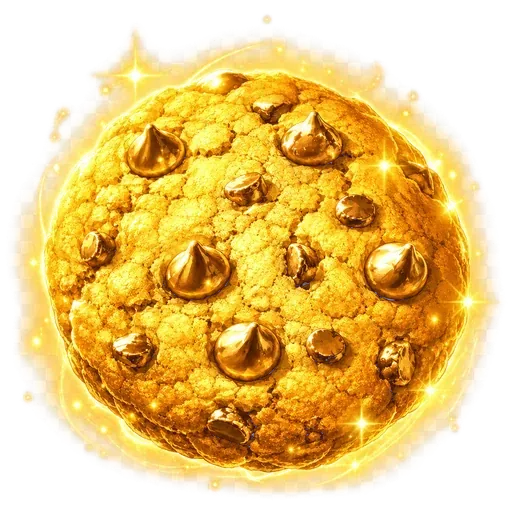 金のクッキー