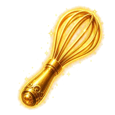 黄金の泡立て器